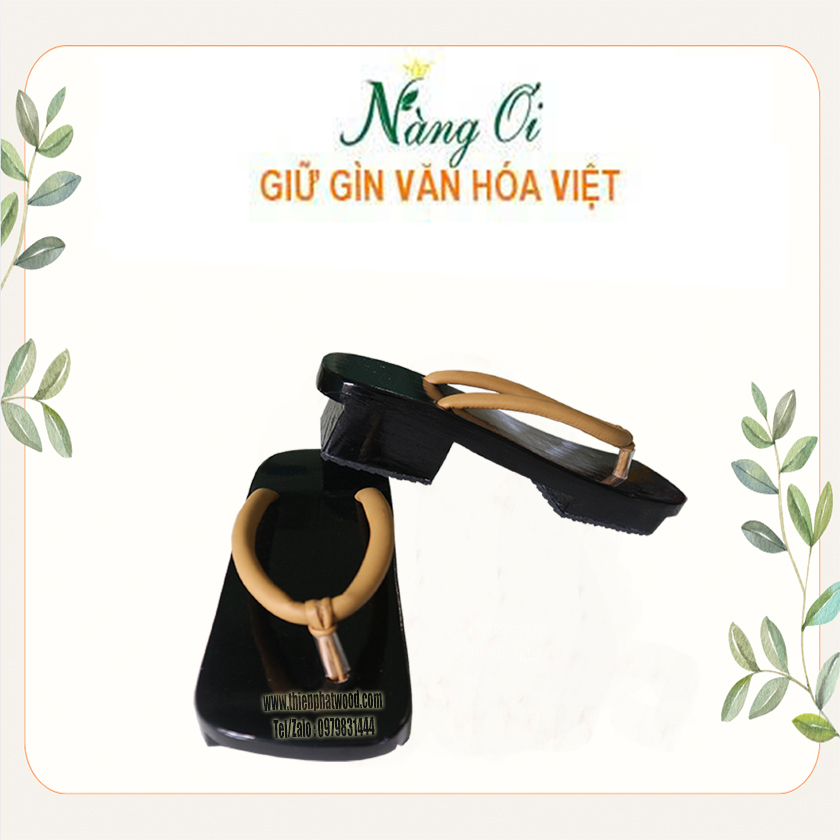 guốc gỗ nhật bản